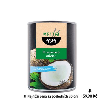obrázek Kokosové mléko/krém Mei Tai