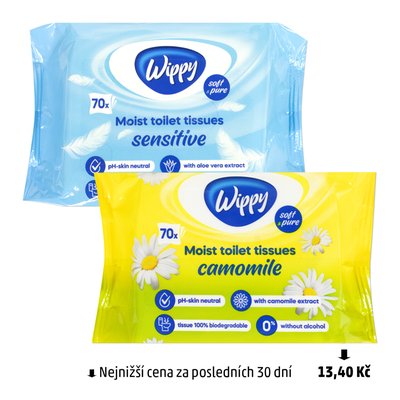 obrázek Toaletní papír vlhčený Wippy