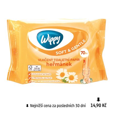 obrázek Toaletní papír vlhčený Wippy