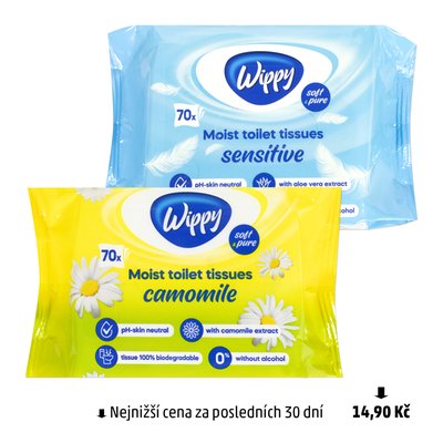 obrázek Toaletní papír vlhčený Wippy