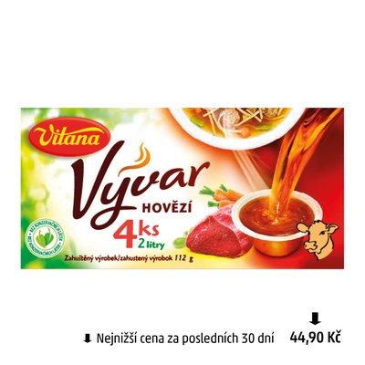 obrázek Vývar hovězí Vitana