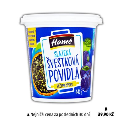 obrázek Povidla švestková Hamé