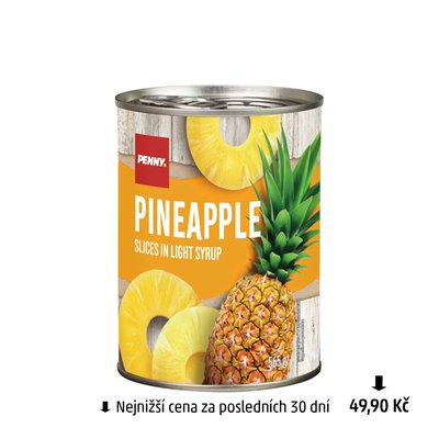 obrázek Ananas plátky Penny
