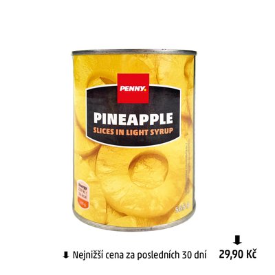 obrázek Ananas plátky Penny