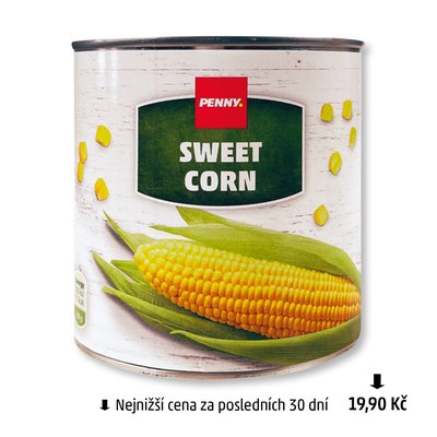 obrázek Kukuřice sterilovaná Penny