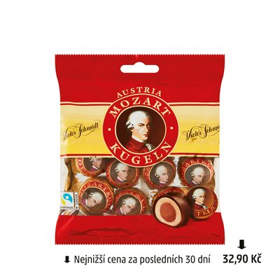 obrázek Pralinky Mozartovy koule
