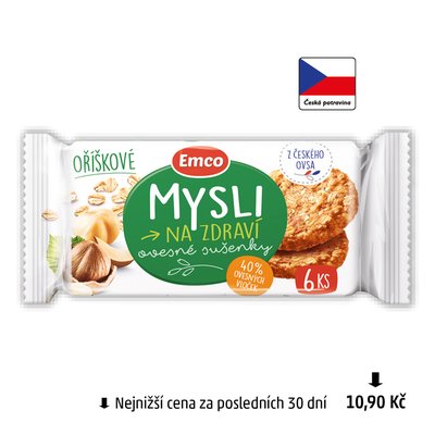 obrázek Sušenky ovesné Emco