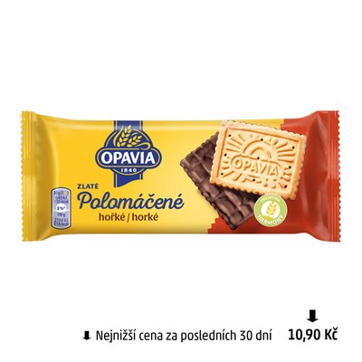 obrázek Sušenky Zlaté polomáčené Opavia