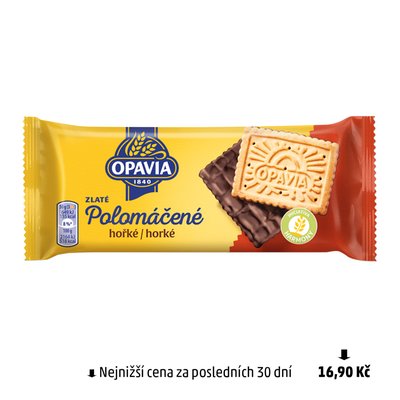 obrázek Sušenky Zlaté polomáčené Opavia
