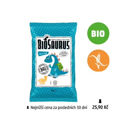 obrázek Snack Biosaurus Junior multipack bezlepkový
