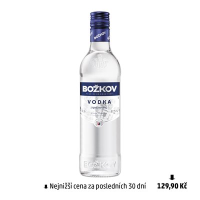 obrázek Božkov vodka 37,5%
