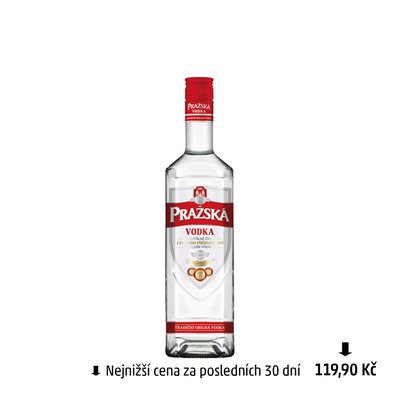 obrázek Pražská vodka 37,5%