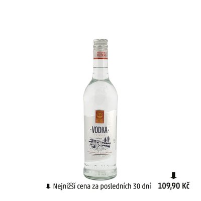 Image of Vodka jemná 37,5% Královská palírna
