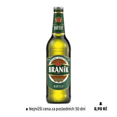 obrázek Braník světlé výčepní sklo