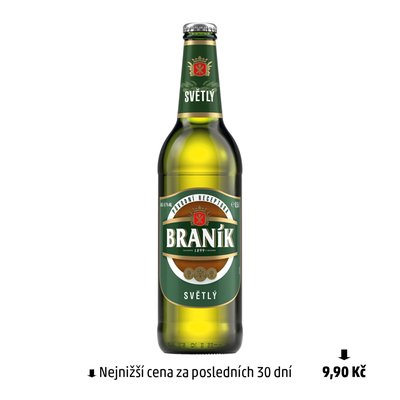 obrázek Braník světlé výčepní sklo