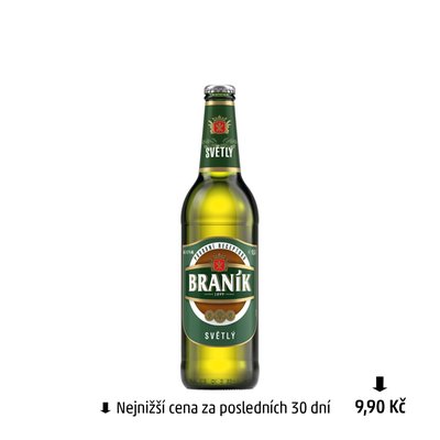 Image of Braník světlé výčepní sklo