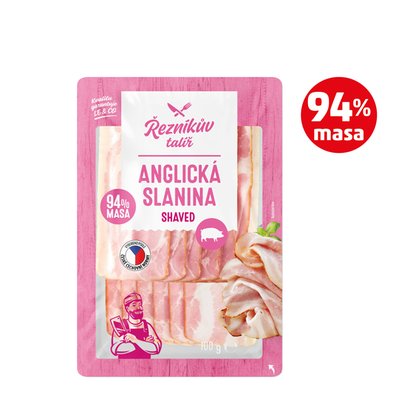 Image of Slanina anglická shaved Řezníkův Talíř