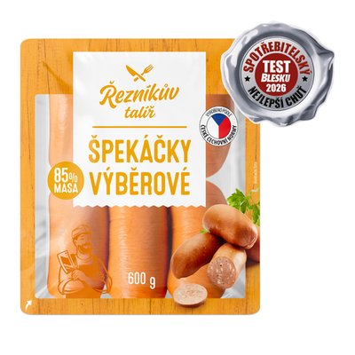 obrázek Špekáčky výběrové Řezníkův Talíř