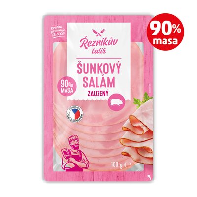 obrázek Salám šunkový zauzený Řezníkův Talíř