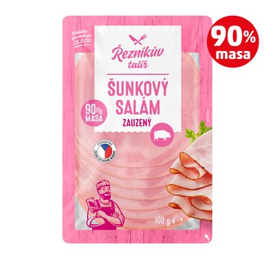 obrázek Salám šunkový zauzený Řezníkův Talíř