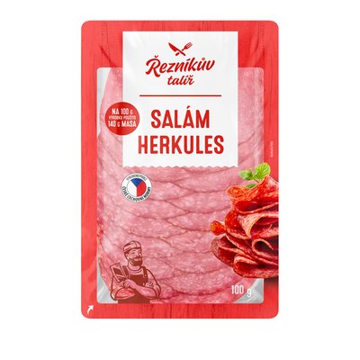obrázek Salám Herkules krájený Řezníkův Talíř
