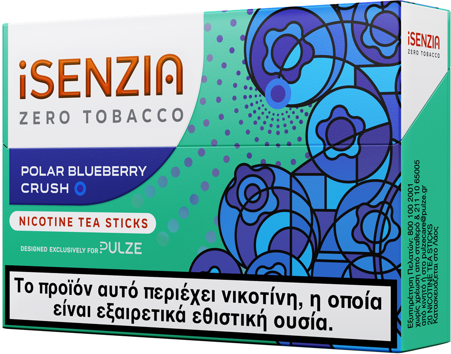 iSENZIA Polar Blueberry Crush - Πακέτο