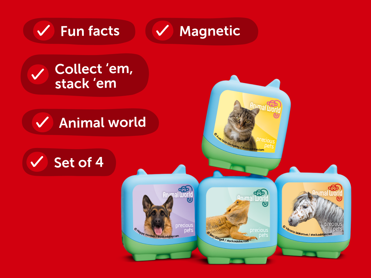 Tonies Animal World: Precious Pets Clever Set - 4 Pack Interactive Audio Figures For Toniebox - View #9