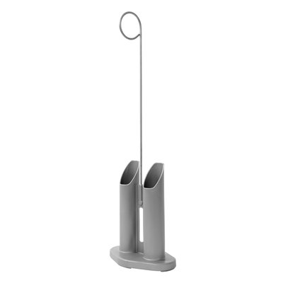 Product Image of Stockständer Kunststoff 2 Gehhilfen Metallplatte im Boden