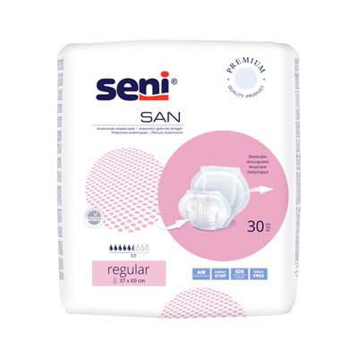 Product Image of Inkontinenzvorlagen Seni San Regular normale Saugkraft