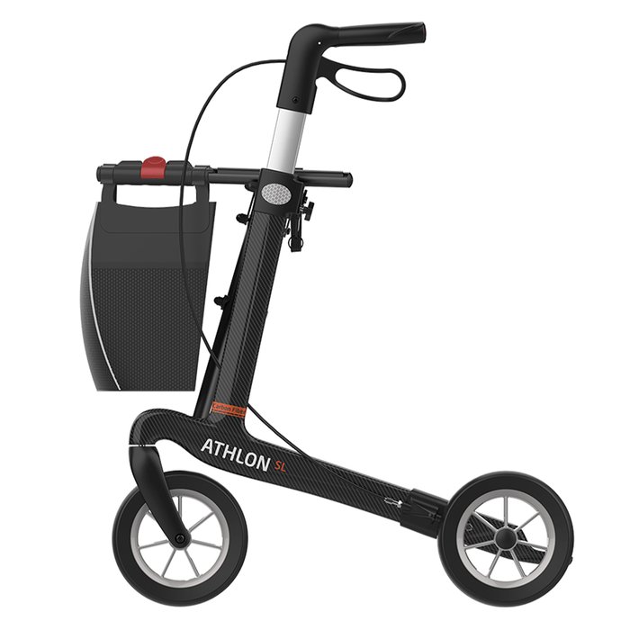 Gallery Image of Carbon Rollator Athlon SL Ultraleicht Faltbar Höhenverstellbar Soft-Räder