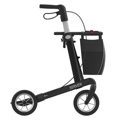 Gallery Image of Leichtgewicht Rollator Server Aluminium Faltbar Höhenverstellbar Soft-Räder