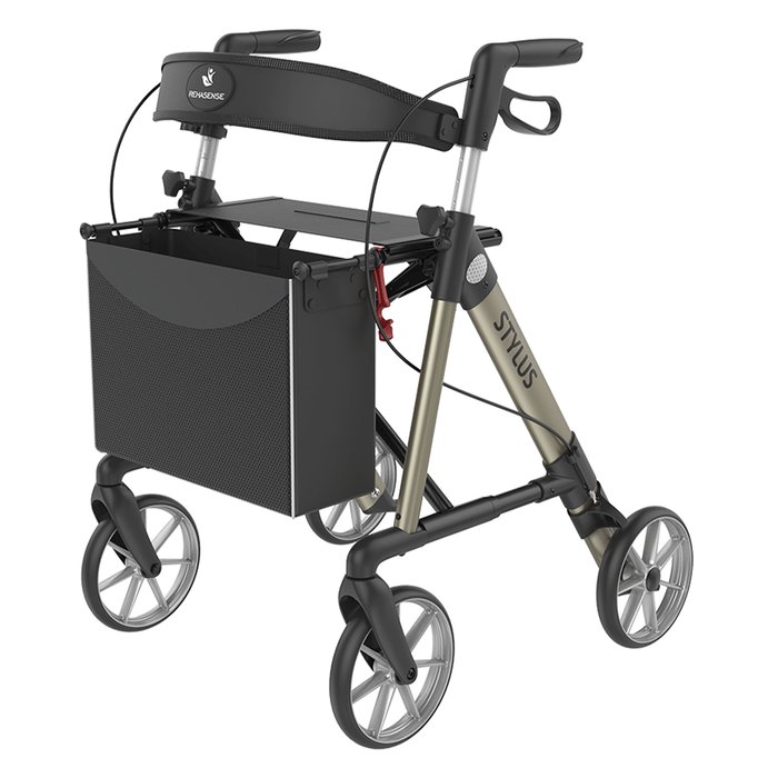 Gallery Image of Leichtgewicht Rollator Stylus Aluminium Faltbar Höhenverstellbar