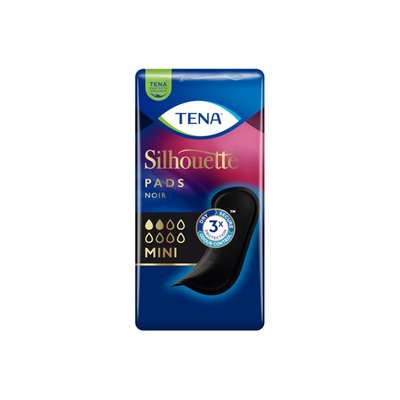 Product Image of Inkontinenzeinlagen TENA Lady Silhouette schwarz diskret