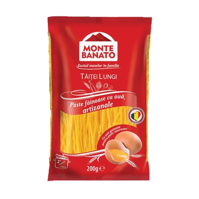 Imaginea MONTE BANATO PASTE CU OU TAITEI LUNGI