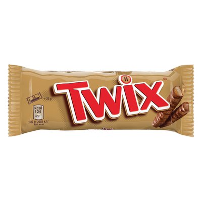 Imaginea TWIX BISCUIT CARAMEL INVELIT IN CIOCOLATA CU LAPTE