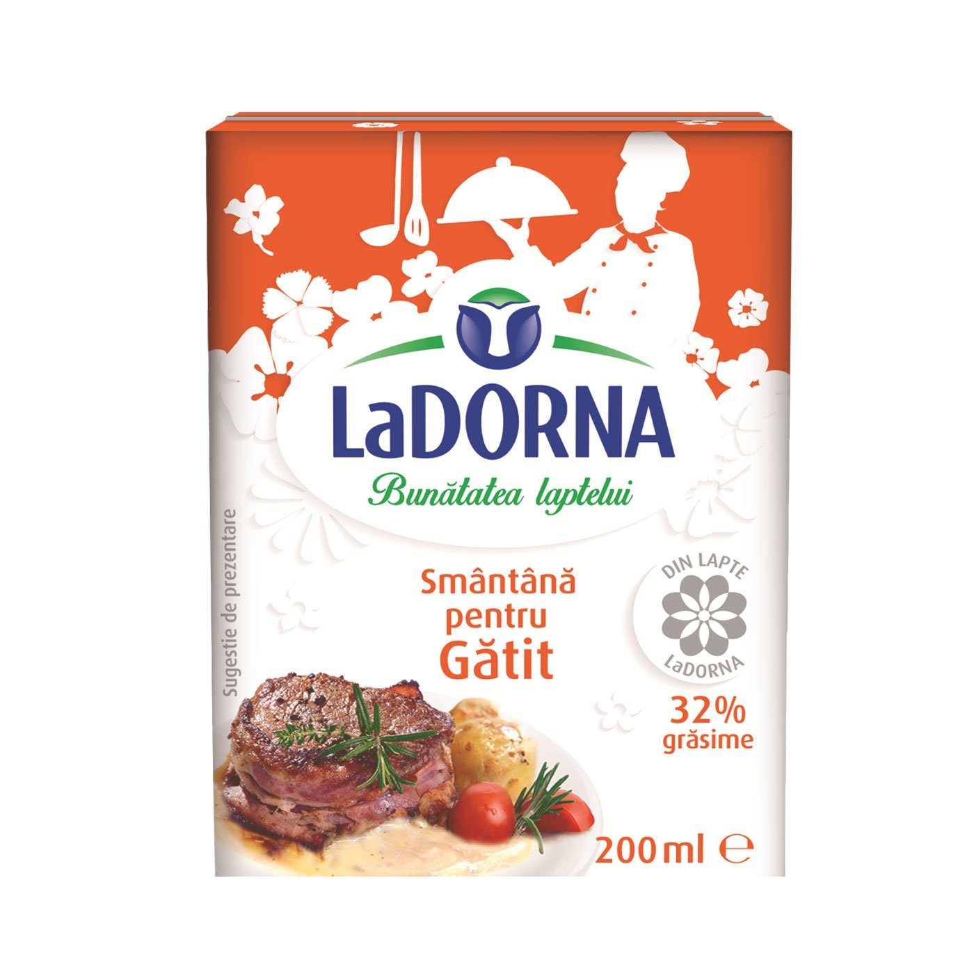 La Dorna Smantana De Gatit 32% Grasime