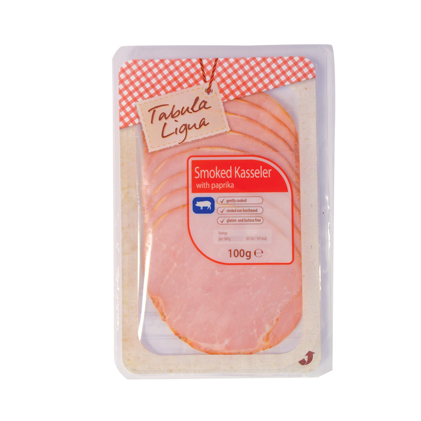 Tabula Ligna Sunca Kasseler Cu Paprika
