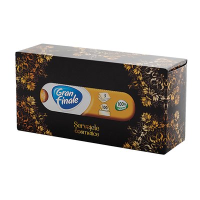 Imaginea PENNY SERVETELE COSMETICE  3 STRATURI 100BUC