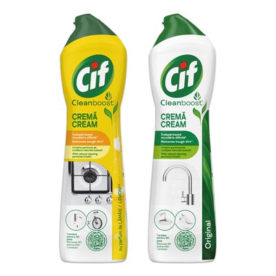 Imaginea CIF CREAM CREMA DE CURATAT SUPRAFETE DIVERSE SORTIMENTE