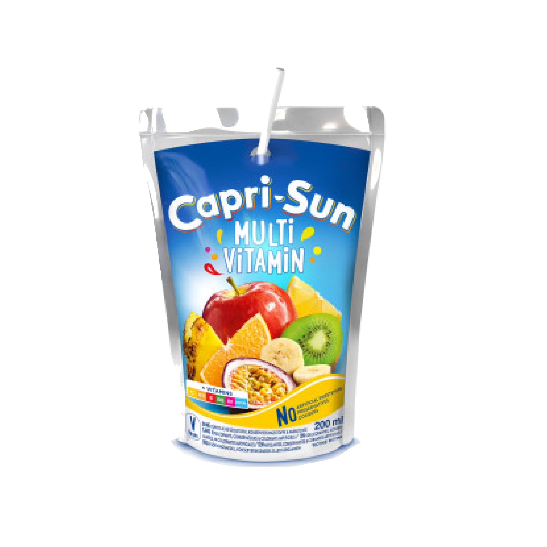 Capri Sun Multi Vitamin Baut.rac.necarbogazoasa Cu Suc De Fructe Din Concentrat Si Vitamine