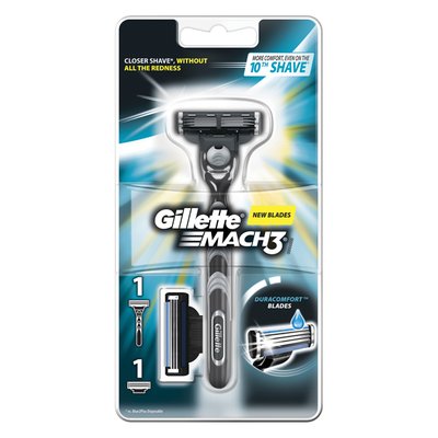 Imaginea GILLETTE MACH3 APARAT DE RAS SI DOUA REZERVE