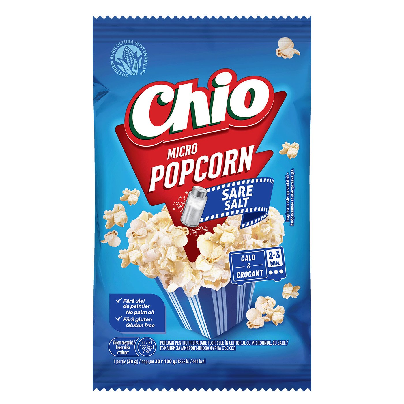 Chio Popcorn Microunde Cu Sare