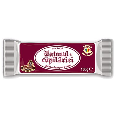 Imaginea BATONUL COPILARIEI CU LAPTE PRAF  SI CACAO