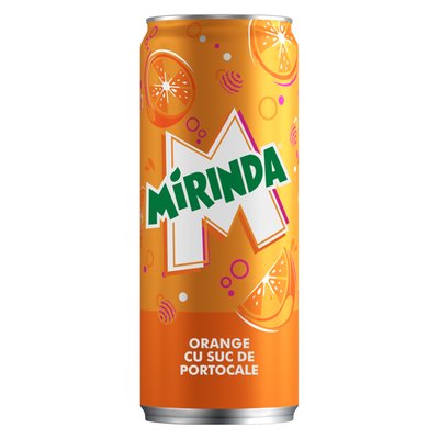 Imaginea MIRINDA BAUTURA CARBO 330ML PORTOCALA