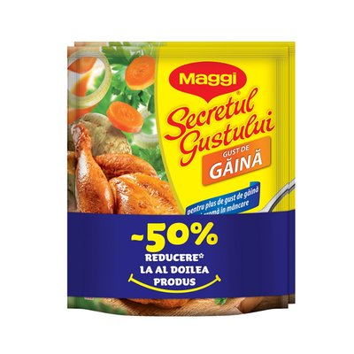 Imaginea MAGGI SECRETUL GUSTULUI 2X400G GAINA 1+1-50%