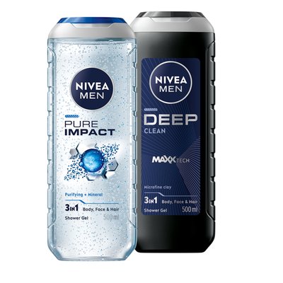 Imaginea NIVEA MEN GEL DUS DIVERSE SORTIMENTE