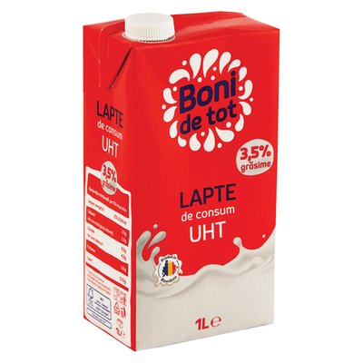 Imaginea BONI DE TOT LAPTE UHT 3.5% GRASIME
