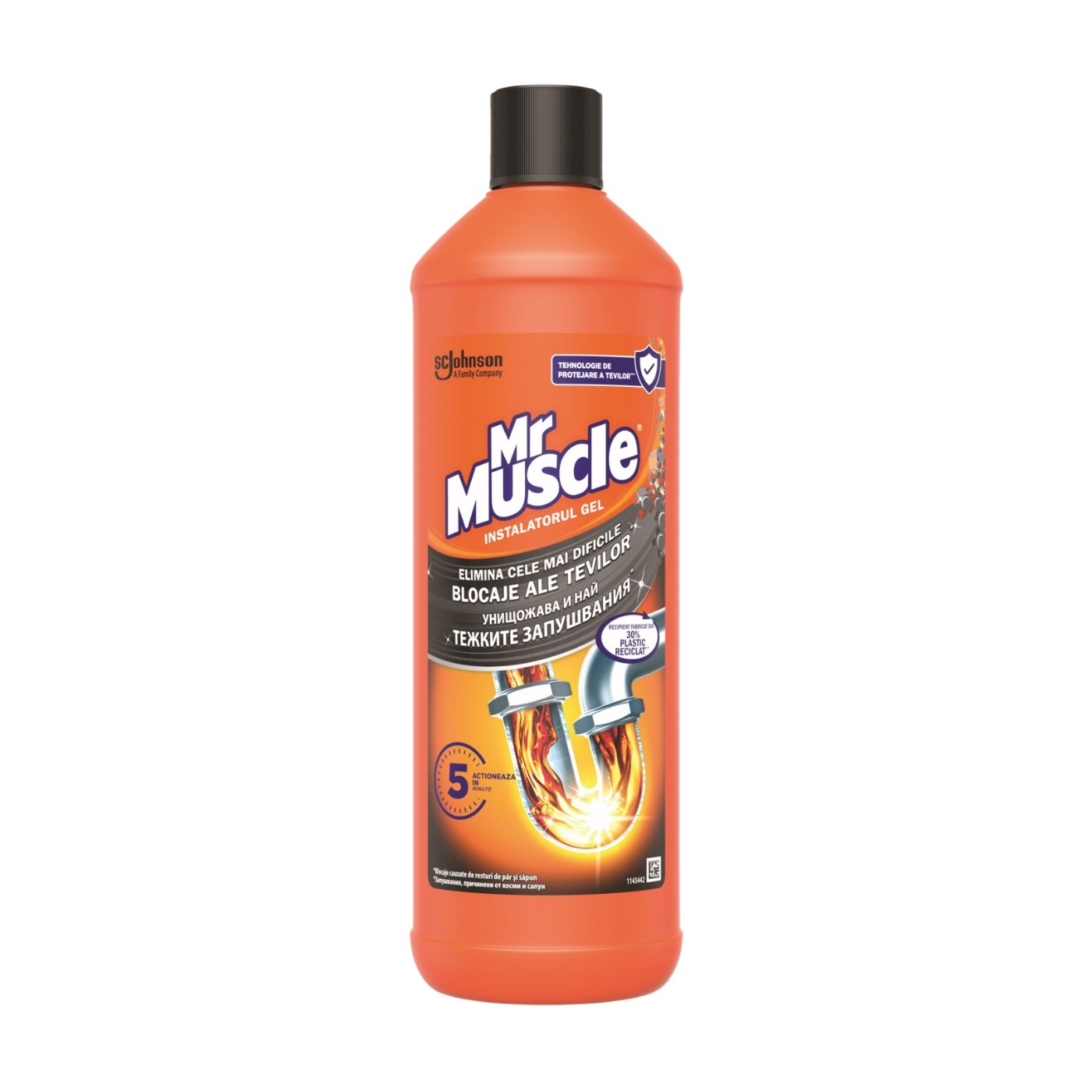 Mr.muscle Gel Pentru Desfundat Tevi