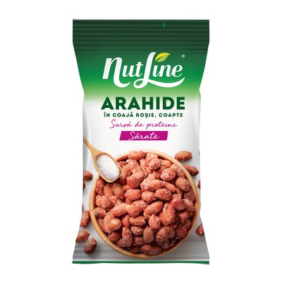 Imaginea NUTLINE ARAHIDE COAJA ROSIE COAPTE SI SARATE