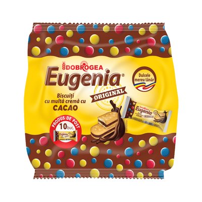 Imaginea EUGENIA PACHET BISCUITI 10x36G CU CREMA CACAO